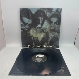 Immortal Blizzard Beasts Vinyl LP France 2010 Reissue VG++/VG++ Black Metal - Picture 1 of 2