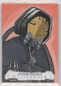 2020 Topps Star Wars Masterwork Sketch Cards 1/1 Benjamin Lombart Auto 3l1