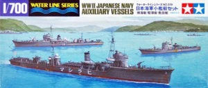 Tamiya 31519 1/700 Model Waterline Kit WWII IJN Japanese Navy Auxiliary Vessels - Picture 1 of 3