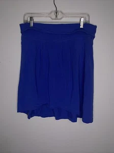 Lole Yoga Skirt Women's Sz L Blue Elastic Stretch Athletic - Picture 1 of 8