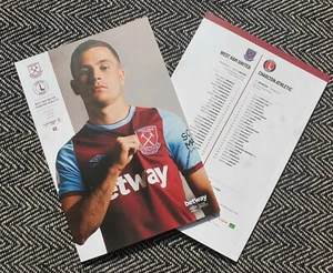 West Ham v Charlton Athletic CARABAO CUP 2ND ROUND 15/9/2020 READY TO POST!!! - Picture 1 of 1