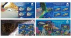 Australia 2018 The Great Barrier Reef 4 Special Mini Sheets For Stamp Expo MUH