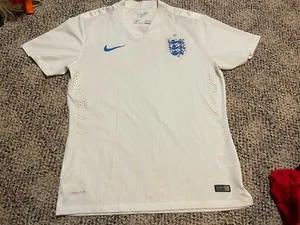 England National Soccer Team World Cup Nike Jersey Sz Large Dri-Fit Rugby - Picture 1 of 8