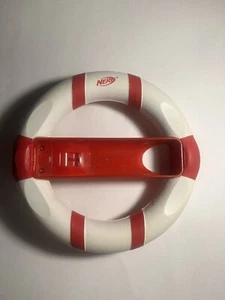 NERF Nintendo Wii Racing Mario Kart Lenkrad Rot und Weiß 8" Zubehör - Bild 1 von 2