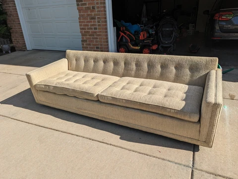 Edward Wormley for Dunbar 521 Sofa - Mid Century Modern Furniture Cover