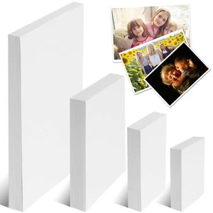 360Pcs Quality Photo Paper 200gsm Glossy White Photographic Paper Photo for P... - Picture 1 of 6