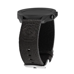 Correa de reloj de cuero South Carolina Gamecocks para reloj Samsung Galaxy y más - Imagen 1 de 10