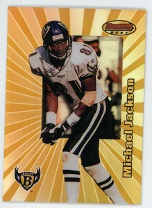 Bowman's Best Michael Jackson 1998 refractor #22 #/400 Ravens - Imagen 1 de 1