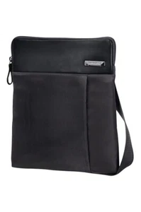 TRACOLLA BORSELLO PIATTA UOMO SAMSONITE HIP TECH CROSSOVER 9.7" NERO - Imagen 1 de 4