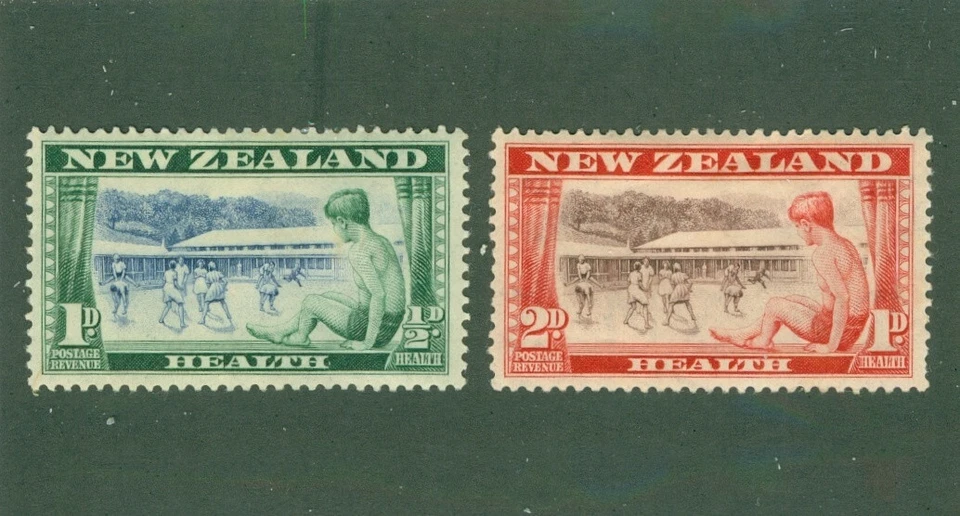 New Zealand #B32- B33 Mint Never Hinged 1948 Health Semi Postal Mint Set - Image 1 of 1
