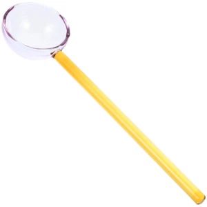 Glass Spoon Cocktail Spoons Clear Glass Stirring Spoon Glass Tablespoon - Picture 1 of 12