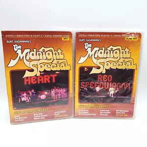 Burt Sugarman’s The Midnight Special (DVD) 1977 Heart REO Speedwagon Lot SEALED - Foto 1 di 6