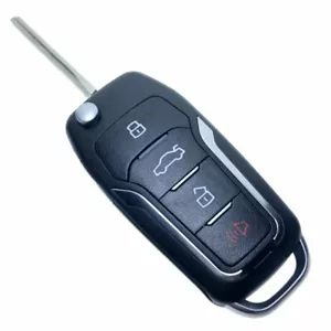 GT STYLE FLIP REMOTE FOR 2009-2015 HONDA ACCORD EURO CHIP KEY KEYLESS REMOTE FOB - Picture 1 of 4