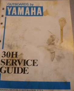 Guía De Servicio Del Motor Fuera De Borda Yamaha 30H Manual 1986 1987 - Imagen 1 de 1
