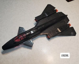 GI Joe Cobra Night Raven Hasbro Toy Jet Vintage 1986 Incomplete 1323L - Picture 1 of 11