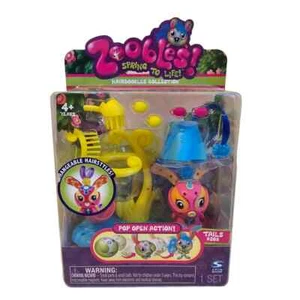 Zoobles Toy Spring To Life Hairdoobles Pack - Tails #209 - Picture 1 of 1