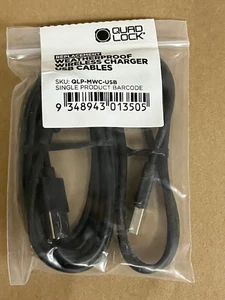 NEU Quad Lock wetterfestes kabelloses Ladekabel-Kit - Neu - Bild 1 von 2