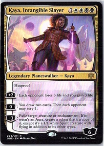 Kaya, Intangible Slayer R Phyrexia: All Will Be One 205 Near Mint - Picture 1 of 1