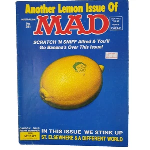 Australian MAD Magazine - Vintage 1988, No. 281, Scratch 'N Sniff, Humor, Satire - Picture 1 of 6
