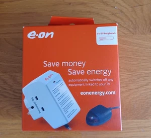 E-on TV PowerDown Energy Saving Socket Surge Protection - Photo 1/3