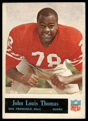 1965 Philadelphia #181 John Thomas - Image 1 of 2