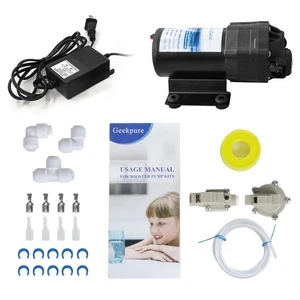 Reverse Osmosis Booster Pump Kit with Transformer + High and Low Pressure Swi... - Picture 1 of 7