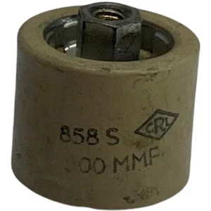 500pf 5kV 20% Transmitting Doorknob Ceramic Capacitor CRL858S 22X20mm - Picture 1 of 1