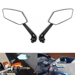 1 Paar Universal M8 M10 Motorrad Rückspiegel Spiegel für Quad Roller ATV Moped - Picture 1 of 12
