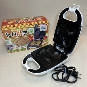Máquina para hacer gofres de pescado Taiyaki para el hogar placa de cocina antiadherente japonesa - probada - Imagen 1 de 14
