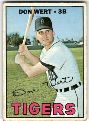 1967 Topps #511 Don Wert Excellent - Image 1 of 2