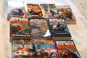 LIADEN UNIVERSE Lot of 10 Books by Sharon Lee Steve Miller VTG Sci Fi Fantasy - Picture 1 of 6
