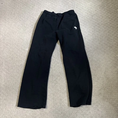 Abercrombie Kids 13/14 Essentials Sweat/Lounge Pants Comfy! Sweatpants black - Image 1 of 4