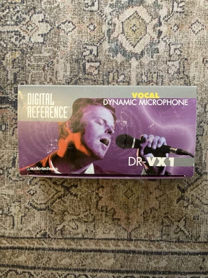 Audio Technica Digital Reference Vocal Dynamic Microphone DR-VX1 NIOB Tested - Image 1 of 4