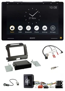 Sony USB Lenkrad DAB Bluetooth Autoradio für Kia Sportage III SL 2010-2016 dunke - Bild 1 von 10