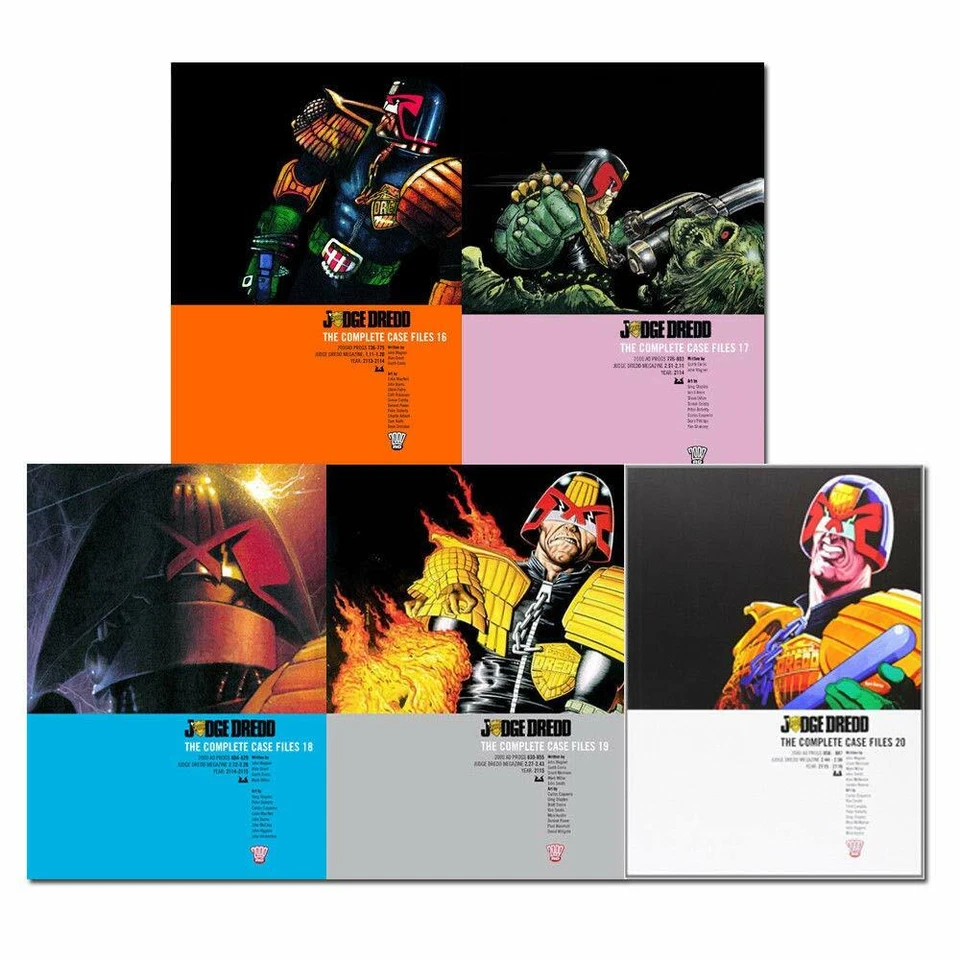 Judge Dredd - Complete Case Files Volume 16-20 Collection 5 Books Set - Image 1 of 1
