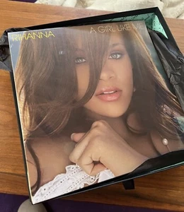 Rihanna A GIRL LIKE ME RIH-ISSUE Sea Glass Translucent Vinyl 2LP - Picture 1 of 7