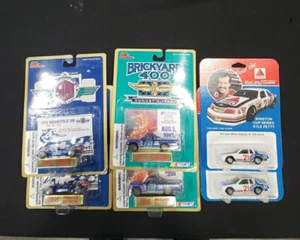 Vintage Lot Of 6 Diecast Cars '95 Indy 500 '95 Brickyard 400 Tk '87 Kyle Petty - Picture 1 of 7