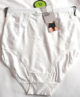 Ladies M&S Full Briefs Knickers Wild Blooms Lace Size 12 White - Bnwt