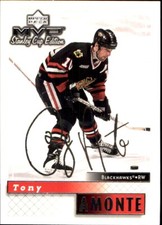 1999-00 Upper Deck MVP SC Edition SILVER SCRIPT #43 Tony Amonte BLACKHAWKS