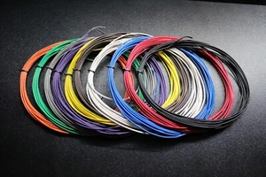 18 GAUGE WIRE PICK 3 COLORS 25 FT EA PRIMARY AWG STRANDED COPPER POWER REMOTE - Picture 1 of 12