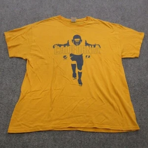 Cal Berkeley Shirt Men XL Yellow Blue California Golden Bears University College - Picture 1 of 17