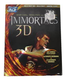Immortals Blu-ray Disc 2012 3-Disc Set Includes Digital Copy + 2D + 3D Movies - Foto 1 di 4
