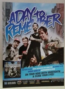 A DAY TO REMEMBER "Was mich von dir trennt" ~ Magazin DRUCKANZEIGE 2010 - Bild 1 von 1