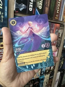 Elsa der fünfte Geist Disney Lorcana Full Art Alter handbemalte Karte OOAK Geschenk - Bild 1 von 1