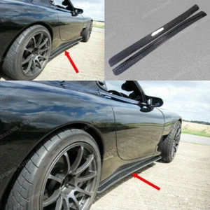 For Mazda RX7 FD3S Carbon Fiber Side Skirt Under Board Extension Addon Bodykits - Picture 1 of 15