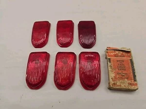 Parts Lot 1949 Chevy Lynx Eye Lamp Tail Light Lens Rat Rod Hot Rod NORS 1950 , - Imagen 1 de 4