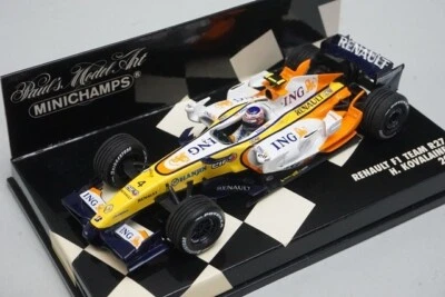 1:43 MINICHAMPS 400070004 Renault F1 Team R27 2007 #4 H. Kovalainen model car - Image 1 of 4