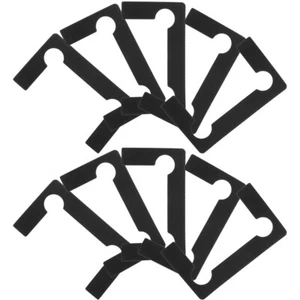 10 Pcs Bathroom Clip Gasket Shower Door Seal Replacement PVC Pad - Picture 1 of 12
