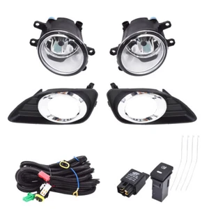 Clear Bumper Lamps Driving Fog Lights+Switch Fit For 2010-2011 Camry - Imagen 1 de 9