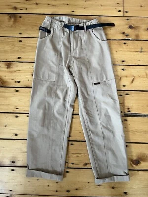 Gramicci 裤子 日本,全新,亚洲 S 美国 XS,日本购买,米色卡其色 — 第 1/4 张图片